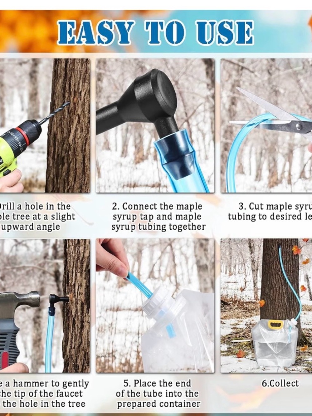15 sets Maple Syrup Tapping Kit - Picture 3 of 7